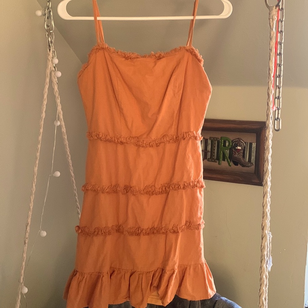 Brand: blue blush. Size: small. Color light orange.